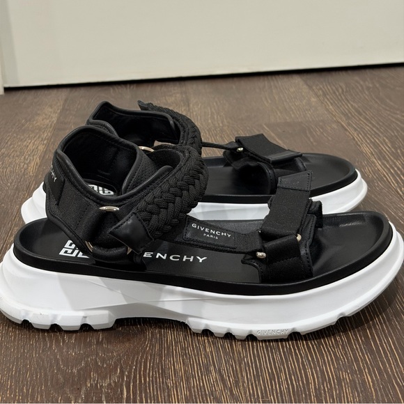 Givenchy Other - Givenchy Black Leather Sandals